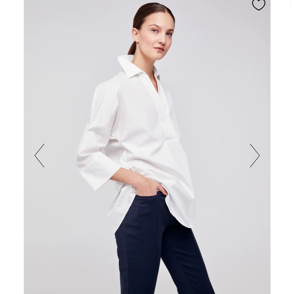 Akris Punto Tops - Akris Punto Cotton Kimono Shirt